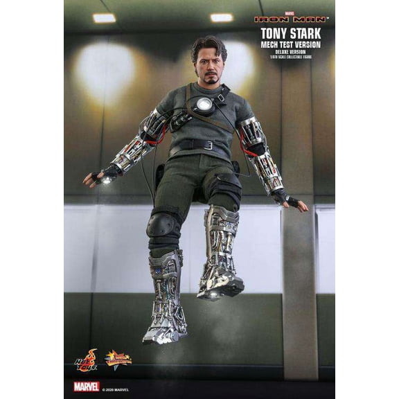 Marvel Tony Stark Iron Man MMS582 Collectible Figure (Mech Test Version)