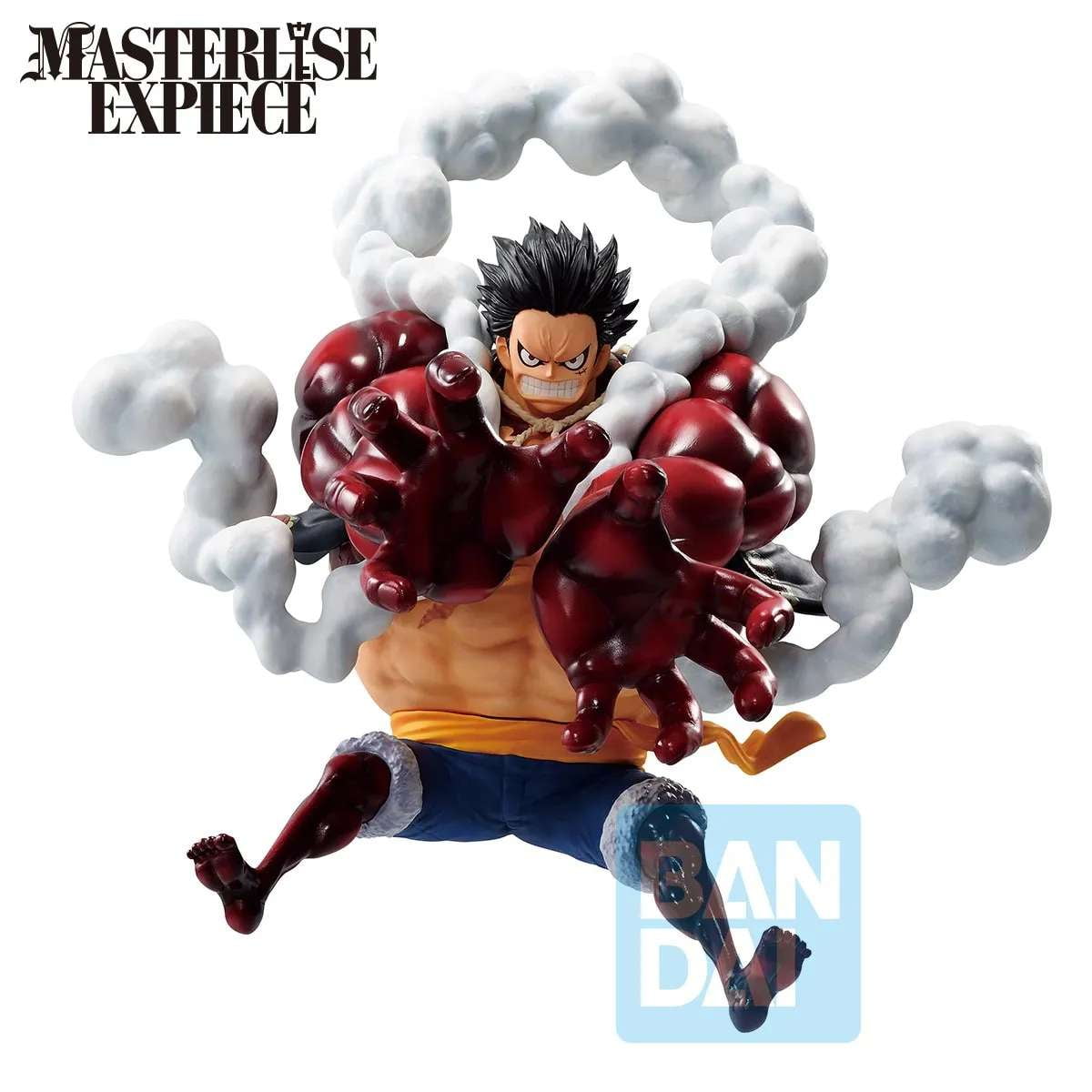 Bandai One Piece Ichibansho Monkey D. Luffy Gear 4 (Road to King of the Pirates) Masterlise Figure