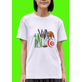 thumbnail image 2 of Playera Blanca, Camiseta Unisex Estampada Viva México, Fiestas Patrias, 2 of 4