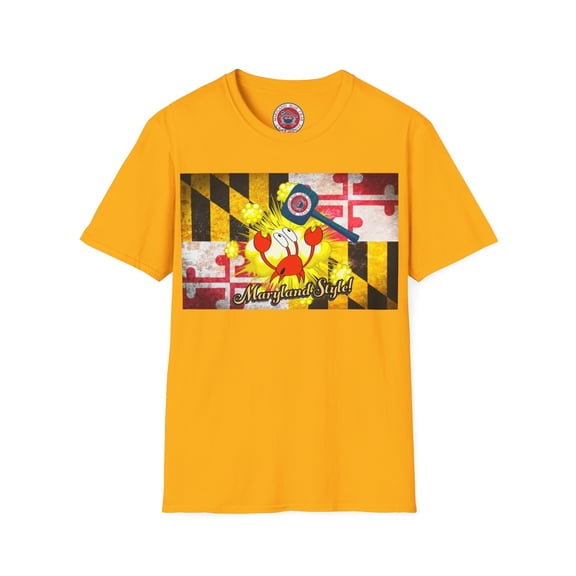 Maryland Flag Style T-Shirt
