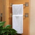 thumbnail image 6 of Tizuqe Wall Hanging Towel Bar Stainless Steel Hand Towel Rod Kitchen Dish Cloths Hanger No Drill Bathroom Accessories, 6 of 9
