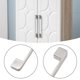 thumbnail image 1 of Tirador de armario moderno Tirador de armario liso para decoración del hogar (plata 128 mm) Ndcxsfigh Para estrenar, 1 of 3