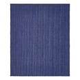 thumbnail image 3 of Unique Loom Braided Jute Collection Area Rug - Dhaka (8' x 10' Rectangle Navy Blue), 3 of 7