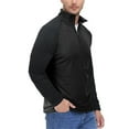 thumbnail image 1 of TRKIYQC Hombres Slim Fit Sudaderas Cuarto De Cremallera Cuello Alto Color De Contraste Manga Larga Jersey Otoño Invierno Entrenamiento Al Aire Libre Tops Casuales TRKIYQC moda, 1 of 8