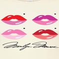 thumbnail image 3 of Marilyn Monroe - Pop Culture Icon - Choose Your Lips - Juniors Fitted Graphic T-Shirt, 3 of 5