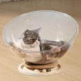 thumbnail image 6 of oshhnii Space Capsule Cat Bed Indoor Cats Solid Wood Stand for All Seasons Pet Supplies XL, 6 of 9