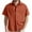 Brown, variant on New summer arrivals SSAAVKUY Men's Linen Shirts Short Sleeve Button Down Casual Shirt Business Dress Clothing Beach Fashion Summer Tops Black XL
