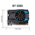 thumbnail image 2 of Tarjeta GT 1030 Gráficos de computadora Adaptador de gráficos de 64 bits GPU 2GB GDDR5 PCi-e 3.0 X16, 2 of 9
