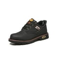 thumbnail image 1 of UKAP Men Slip Resistant Puncture-proof Safety Boot Working Anti-collision Leather Industrial Shoes Black 5.5, 1 of 6