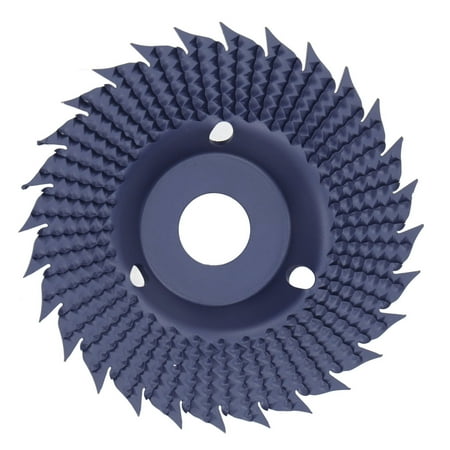 

Arc Carving Disc Grinding Shaping Disc Stainless Steel Wear Resistant Rustproof High Efficiency For Woodworking Projects Blue