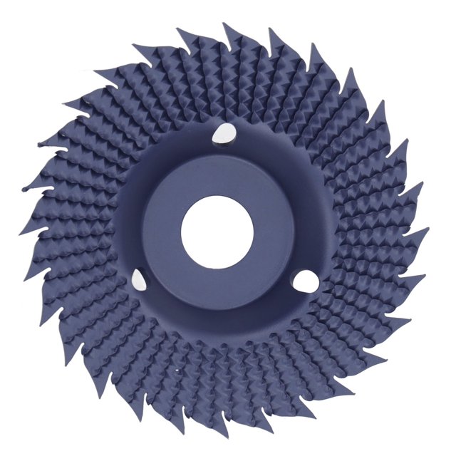 Disco de pulido de acero inoxidable para amoladora angular Rueda de modelado de pulido de arco para carpintería de bricolaje Azul