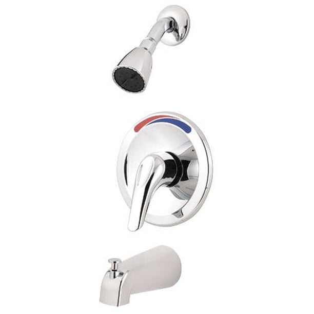 Tub Shower Trim Kit Single Lever Brushed Nickel