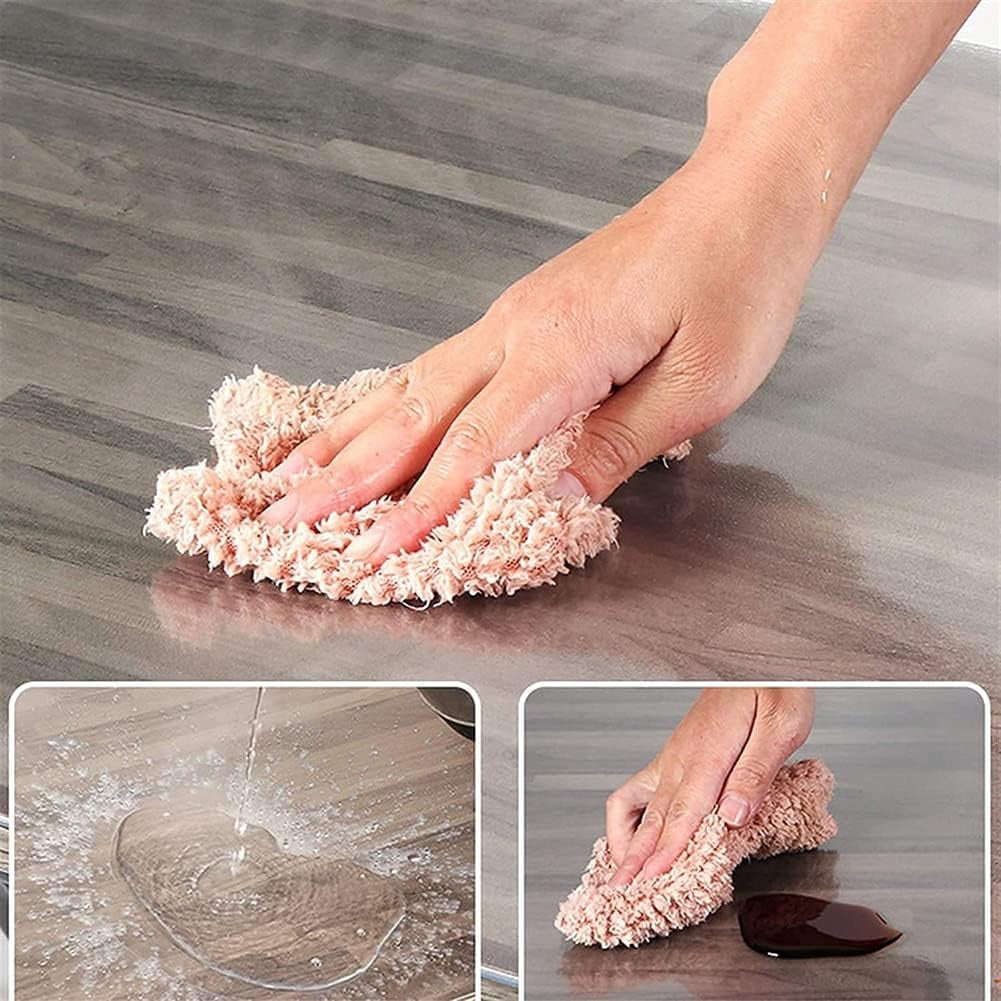 Clear Desk Pad,Non-Slip Writing Desk Protector Mat,Transparent Desk Cover with Round Edge,Easy Clean Computer Gaming Laptop Desk Mat for Office Home