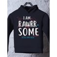thumbnail image 3 of Be Rawrrsome Hoodie Toddler -Image by Shutterstock,  2 Toddler, 3 of 4