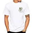 thumbnail image 1 of Playera Camiseta Mucho Dinero Dolares En El Bolsillo Pocket, 1 of 5