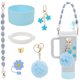 thumbnail image 2 of Juego 7 Piezas Accesorios para Correa Asa Botella Cubierta Paja Dijes (F), 2 of 9