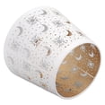 thumbnail image 1 of Pantalla Decorativa, Revestimiento De Laca, Sol, Luna, Estrella, Patrón, Pantalla De Lámpara, Hierro Para Bombilla E26, 1 of 7