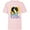 Soft Pink, variant on Star Wars Princess Leia Retro Iconic - Short Sleeve T-Shirt for Kids - Customized-White