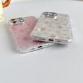 thumbnail image 5 of Cute Tulip Flowers Bow Shell Pattern Phone Case Compatible with iPhone Case (White,iPhone 13), 5 of 6