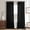 Black, variant on Olive Green 120 Inch Curtains for Bedroom Living Room 2 Panels Set Flax Linen Burlap Semi Sheer Privacy Bronze Grommet Elegant Boho Farmhouse Window Curtains Drapes 120 Inches Long Moss Green