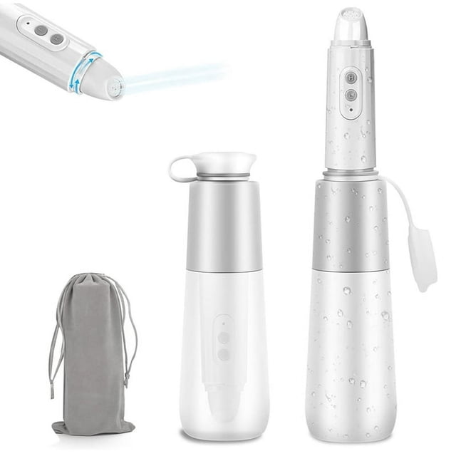 LOVEVER Bidet Portable Bidet de Voyage Bidet Portable Rechargeable Mini Bidet Portatif à Main Pulvérisateur de Bidet Portable avec Sac de Voyage Blanc