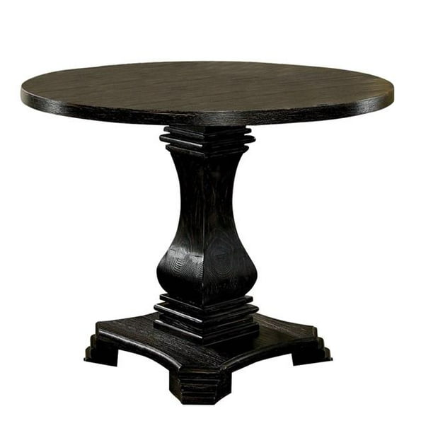 Benjara Bm217506 Traditional Wooden Counter Height Table