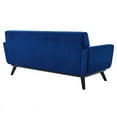thumbnail image 5 of Modway Engage Modern Tufted Back Performance Velvet Loveseat in Navy, 5 of 9