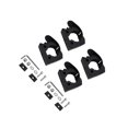 thumbnail image 2 of fastboy Pince en Caoutchouc Équipement de Fixation Support pour RV Garage UTV 4 Pcs Noir 4 Pcs, 2 of 6