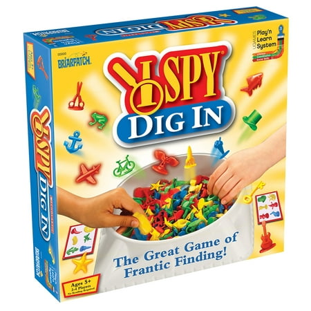 I SPY Dig In Board Game from Briarpatch Based on the Bestselling I SPY Books Series, Great Tactile Game for Kids, for 2 to 4 Players Ages 5 and Up