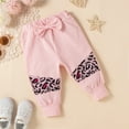 thumbnail image 2 of Dooleck Daddys Girl Baby Clothes Newborn Outfit Ruffle Bodysuit Jogger Set Sleepwear, 2 of 12