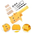 thumbnail image 4 of FONDOTIN Woodworking Center Drilling Locator 1 Set Yellow for Hobbyists, 4 of 8