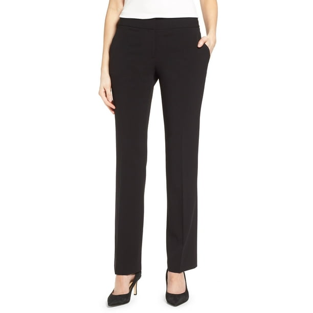 Vince Camuto - Vince Camuto NEW Black Womens Size 2P Petite Pleated Dress Pants - Walmart.com