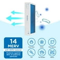 thumbnail image 4 of Medify Air 16x25x4 Air Filter, MERV 14 Pleated with HEPA, HVAC Furnace Filter, 2-Pack, 4 of 7