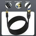 thumbnail image 5 of AOOOWER 3.5mm to Sound Cable Male to Female Sound Cable 1/8 inch 3.5mm Cable for Mixers, 5 of 13