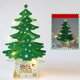 thumbnail image 3 of Adornos navideños Mini adornos de tarjeta de Navidad de escritorio Árbol de Navidad brillante con juego de luces Ormromra CPB-SSW77-4, 3 of 5