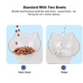 thumbnail image 3 of Tazón de comida antideslizante con soporte Cat Dog Water Bowl.yt, 3 of 4