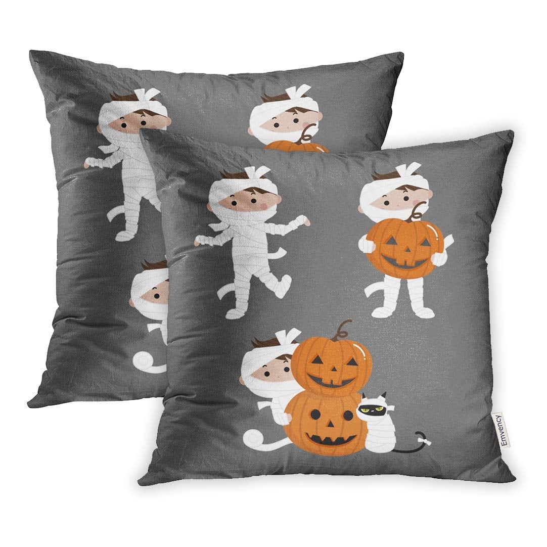 EREHome Witch Cute Mummy Black Cat Cartoon Pillow Case Pillow Cover 16x16 inch Set of 2 | Walmart Canada EREHome Witch Cute Mummy Black Cat Cartoon Pillow Case Pillow Cover 16x16 inch Set of 2 | Walmart Canada