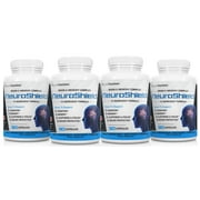 NeuroShield Brain & Memory Supplement | 4 Bottle Pack | Multi-Ingredient Formula | Helps Protect The Brain, Prevent Age Related Decline and Improved Cognition & Focus!