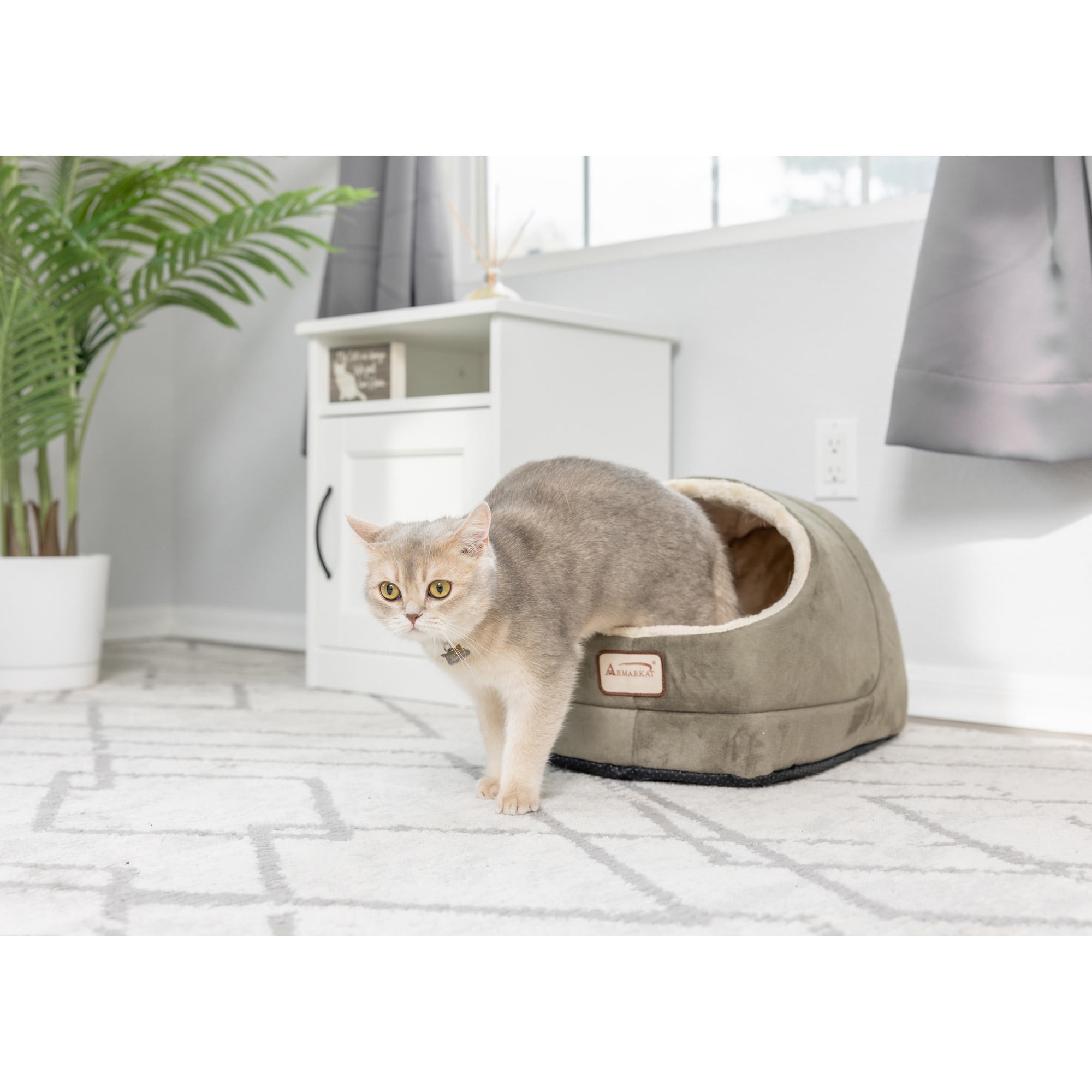 Armarkat 18" Small Cat Bed And Cave