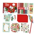 thumbnail image 4 of yuksok Christmas Scrapbook Kit Aesthetic Children Diary Set New Year for Teen Girls, 4 of 9