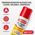 thumbnail image 3 of Ronson Recharge de Butane pour Briquet 75 ml (Lot de 3), 3 of 5