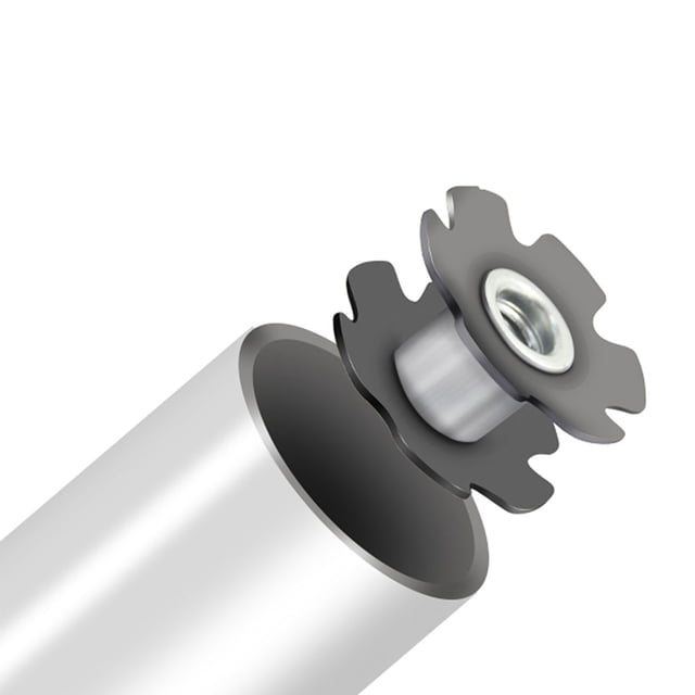 Toothless Core for Bike Front Fork 28.6mm Outer Diameter, Strong and Durable, 5Pcs / Pack, Simple and Convenient Assembly