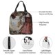 thumbnail image 4 of Disketp Vintage Collage Girl Butterfly Bolsa Térmica para Almuerzo para Hombre y Mujer, Ideal para Trabajo, Senderismo y Picnic, 4 of 8