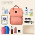 thumbnail image 5 of Refurbished GRM Diaper Bag Multi-Function Waterproof Backpack Large Red, 5 of 5