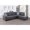 Gray, variant on LIFESTYLE L Shape Sectional Sofa Sets with Waist Pillows for Living Room, Black and White