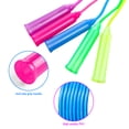 thumbnail image 2 of KAKOWELY 10pcs Skip Rope Adjustable Fast Plastic Handle Jump Rope Rope Fitness Equipment for Boxing Training(Random Color),118.11"X0.79"X0.79", 2 of 5