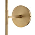 thumbnail image 5 of Nathan James Millie Plug-in Wall Sconce, Wall Mounted Bedside Reading Lamp with Cotton Shade and Brass Back Plate, 5 of 7