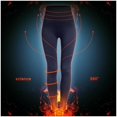 thumbnail image 4 of 8 Colors Women's Clothing Winter Thermal Warm Tights Thick Pantyhos Slim Leggings Stretch Pants COFFEE STYLE 01, 4 of 8