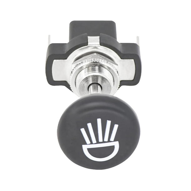 Interruptor de luz Push Pull Reemplazo automotriz Interruptor de faro automático Botón de interruptor de faro de carro de golf para mano de obra Cola Interruptor de luz de empujar y jalar