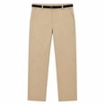 thumbnail image 1 of Pantalón George para Dama, con Cinturón Beige Talla M, 1 of 4